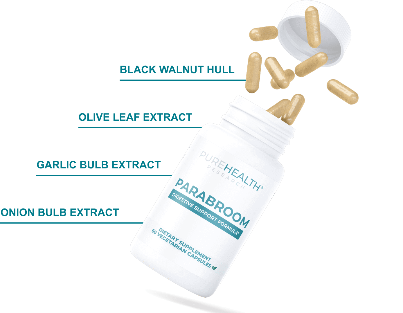 ingredients + bottle
